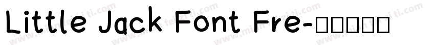 Little Jack Font Fre字体转换